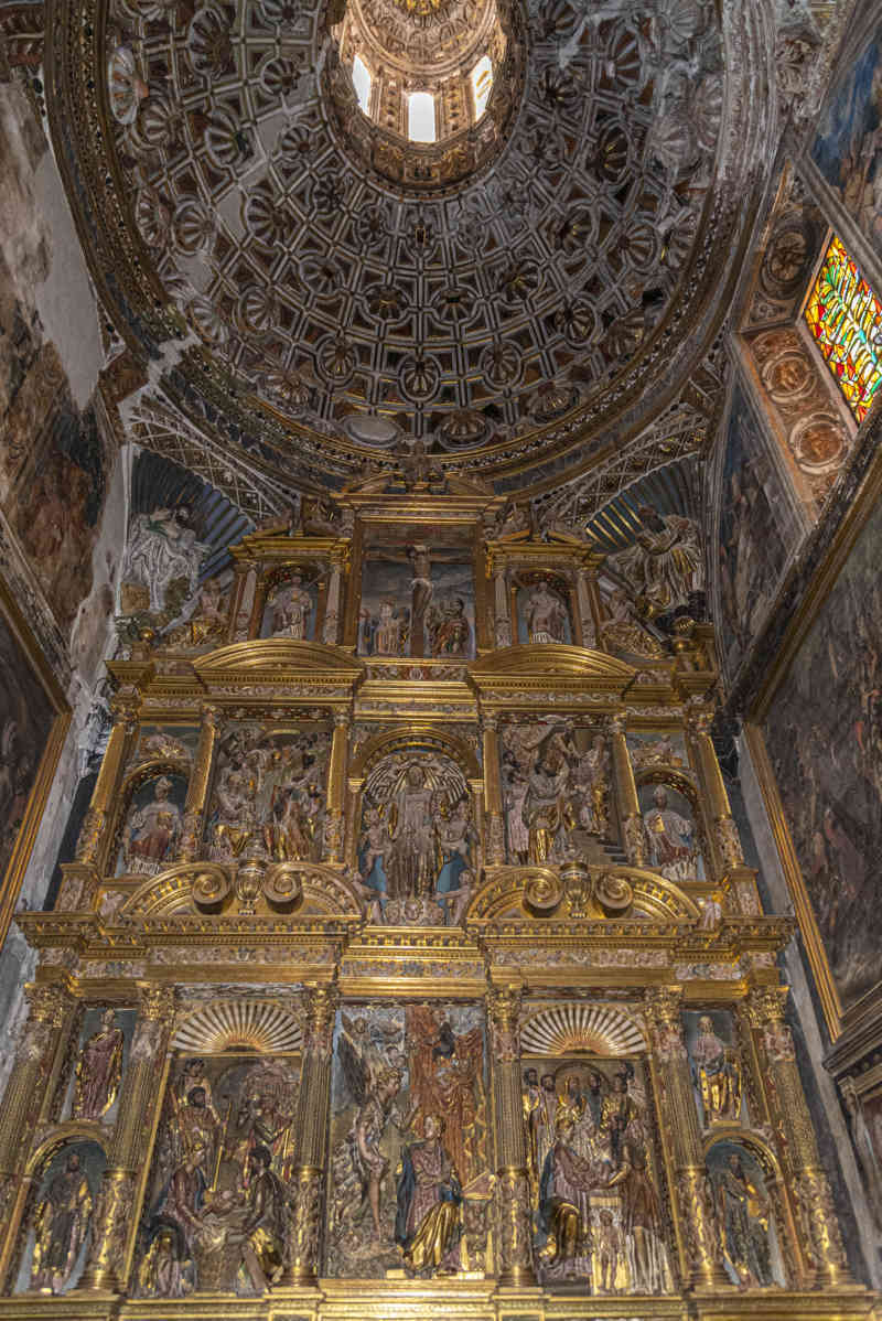 Zaragoza - Daroca 14 - basílica Santa María de los Sagrados Corporales - capilla de la Anunciación o del Obisto Terrer Valenzuela
